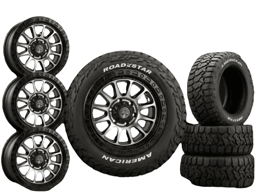 17 INCH MAG + AMERICAN ROADSTAR RT 265/65R17 COMBO